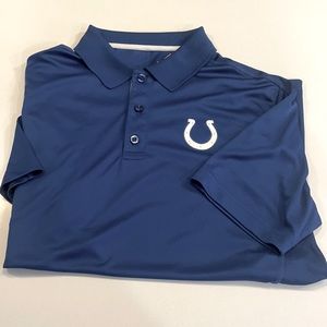 Majestic Cool Base Polo with Colts Decal Large